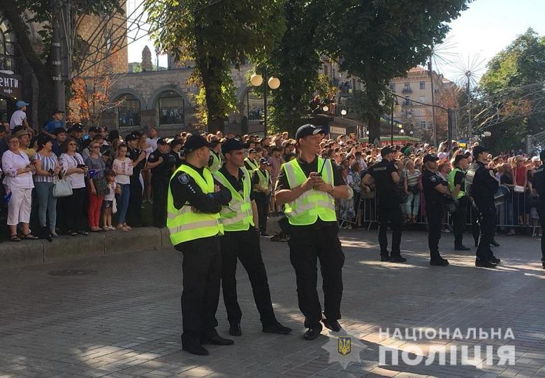 День незалежності: поліція не зафіксувала грубих порушень під час параду в Києві